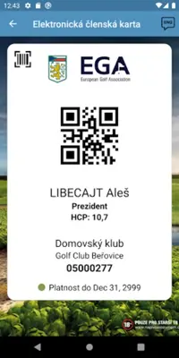 Česká golfová federace android App screenshot 10