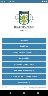 Česká golfová federace android App screenshot 11